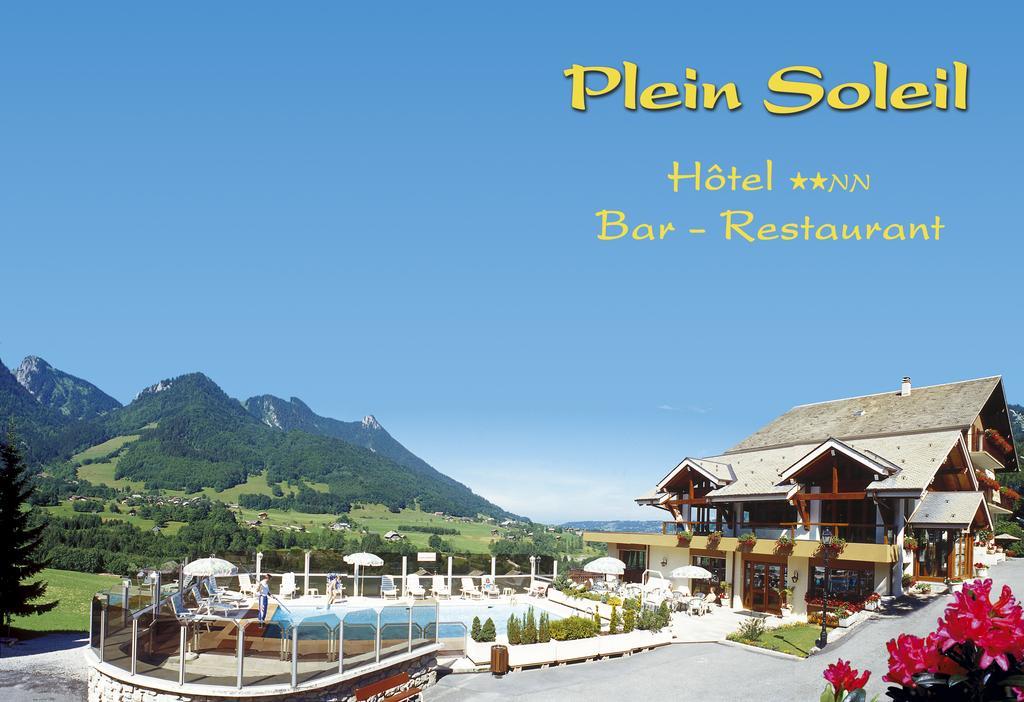 Hotel Plein Soleil Vacheresse Exterior photo
